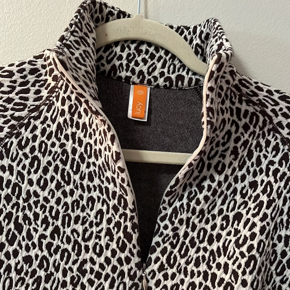 Lucy Quarter Zip Pull Over - Medium - image 2